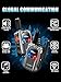 Global Walkie Talkie Unlimited Range 4G Ptt Radios Nationwide Fast radios 1-Year Free Data Handheld PoC Two Way Radios for Family, Logistics, and Company（2pcs with sim Card）