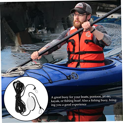 Bouée kayak avec corde de coton et laisse élastique pour ancre flottante
