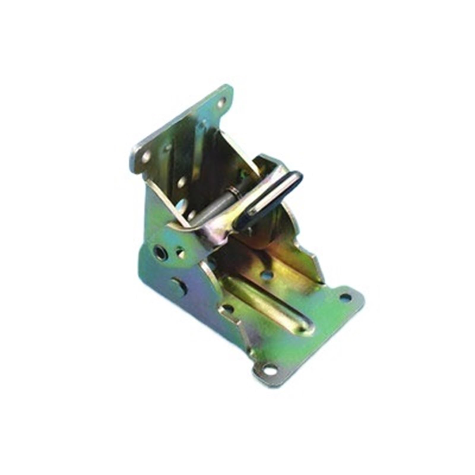 Padgcnor Gold Folding Hinge 1Pc 90 Degree Self-Locking Folding Hinge Table Legs Chair Extension Foldable Self Locking Fold Feet Hinges Hardware(Gold)