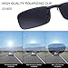 LUFF Polarizado Clip Unisex en Gafas de Sol para Anteojos Recetados-Buen Estilo...