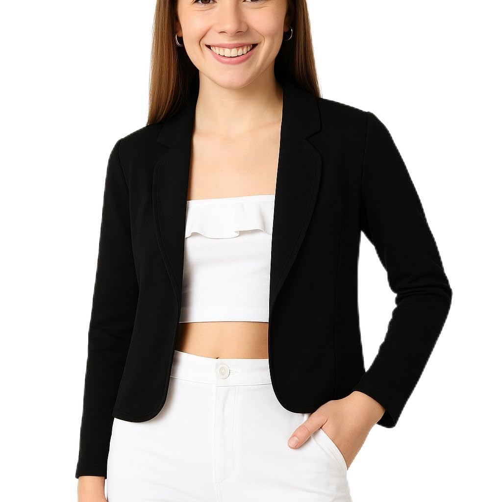 Trendy Black Shrug for Women-image-10