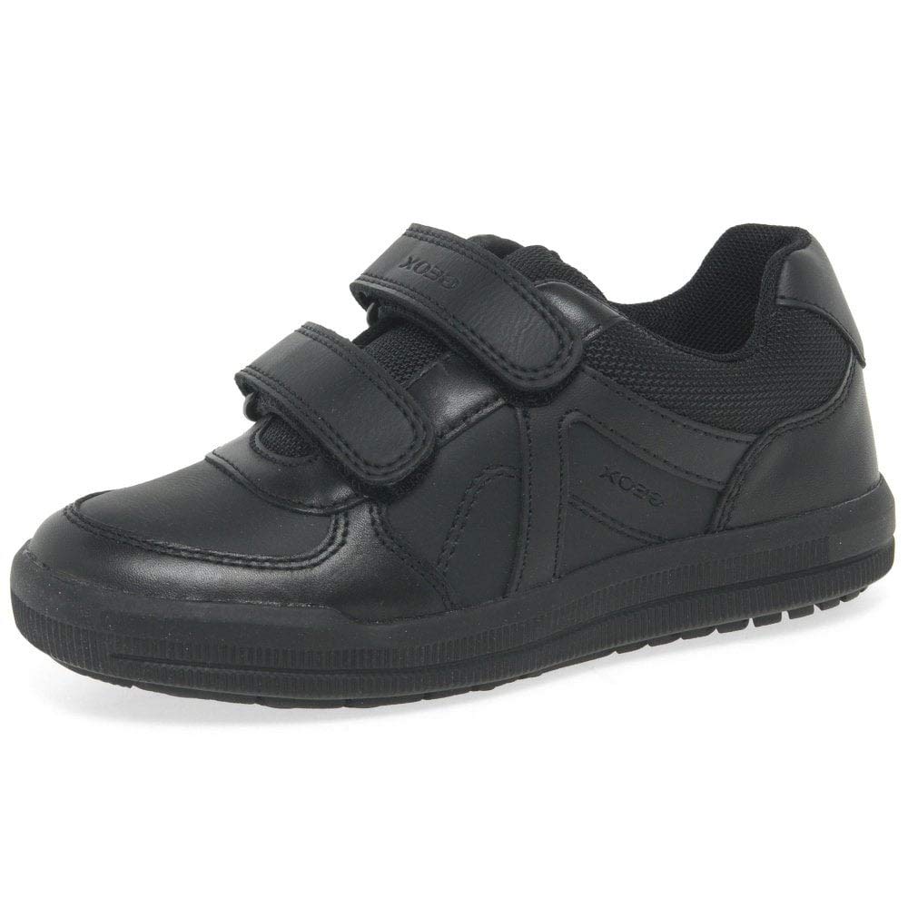 Geox Boy's J Arzach Boy Sneakers, Black, 8.5 UK Child (26 EU)