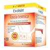 Evolsin – Cinturón térmico con parches de calor para dolores musculares de espalda – 12 horas de calor terapéutico en profundidad para relajar los músculos – listo para usar (6 + 1 aplicaciones)