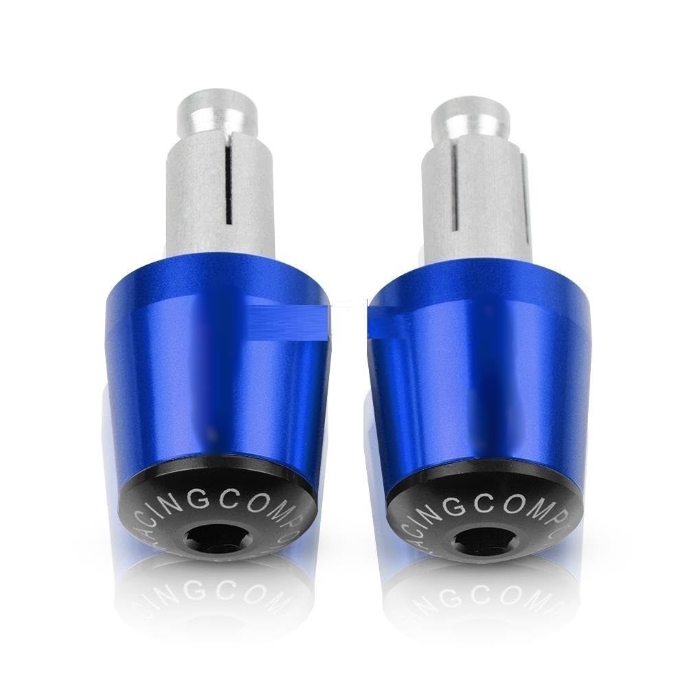Puños CBR150R de moto Honda de 22mm extremos de manillar antivibración color azul