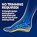 Dr. Scholl’s Custom Fit Orthotics 3/4 Length Arch Support Shoe Inserts - Plantar Fasciitis Relief Insoles for Men and Women, Immediate All-Day Total Lower Body Pain Relief, FSA HSA Eligible, CF120