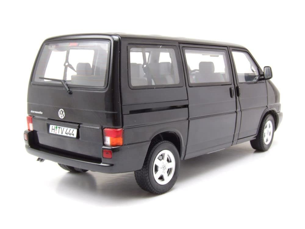 Schuco Modellauto VW T4 Bus Caravelle schw.1:18
