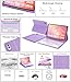 Touch Keyboard Case for Samsung Galaxy Tab S11 Ultra 14.6 Inch 2025, Galaxy Tablet S11 Ultra Case Keyboard with Trackpad, 7-Colors Backlit Keypad with S Pen Holder for Samsung Tab 14.6'', Purple