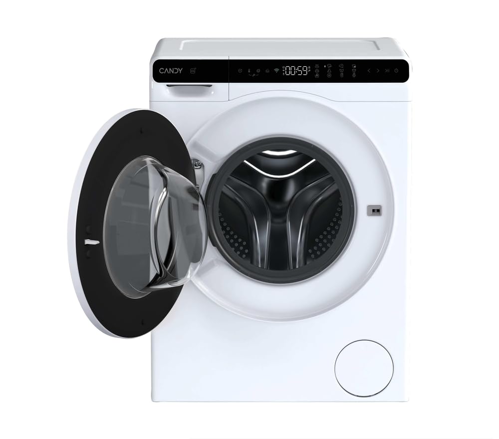 Candy ProWash 700 Mini Lavatrice Mini 5 Kg Salvaspazio, Compatta Slim 51 x 48,8 x 70 cm (LxPxA), Motore Inverter, Classe A, Programma Rapido 15 Min, Connettività WiFi App, CW50-BP12307WU1-S