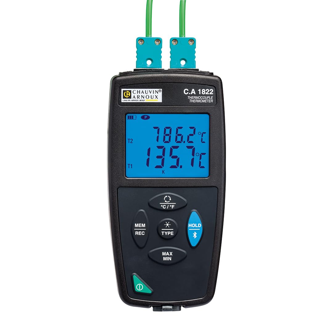 Chauvin Arnoux C.A 1822 appareil de mesure température thermocouple K J T