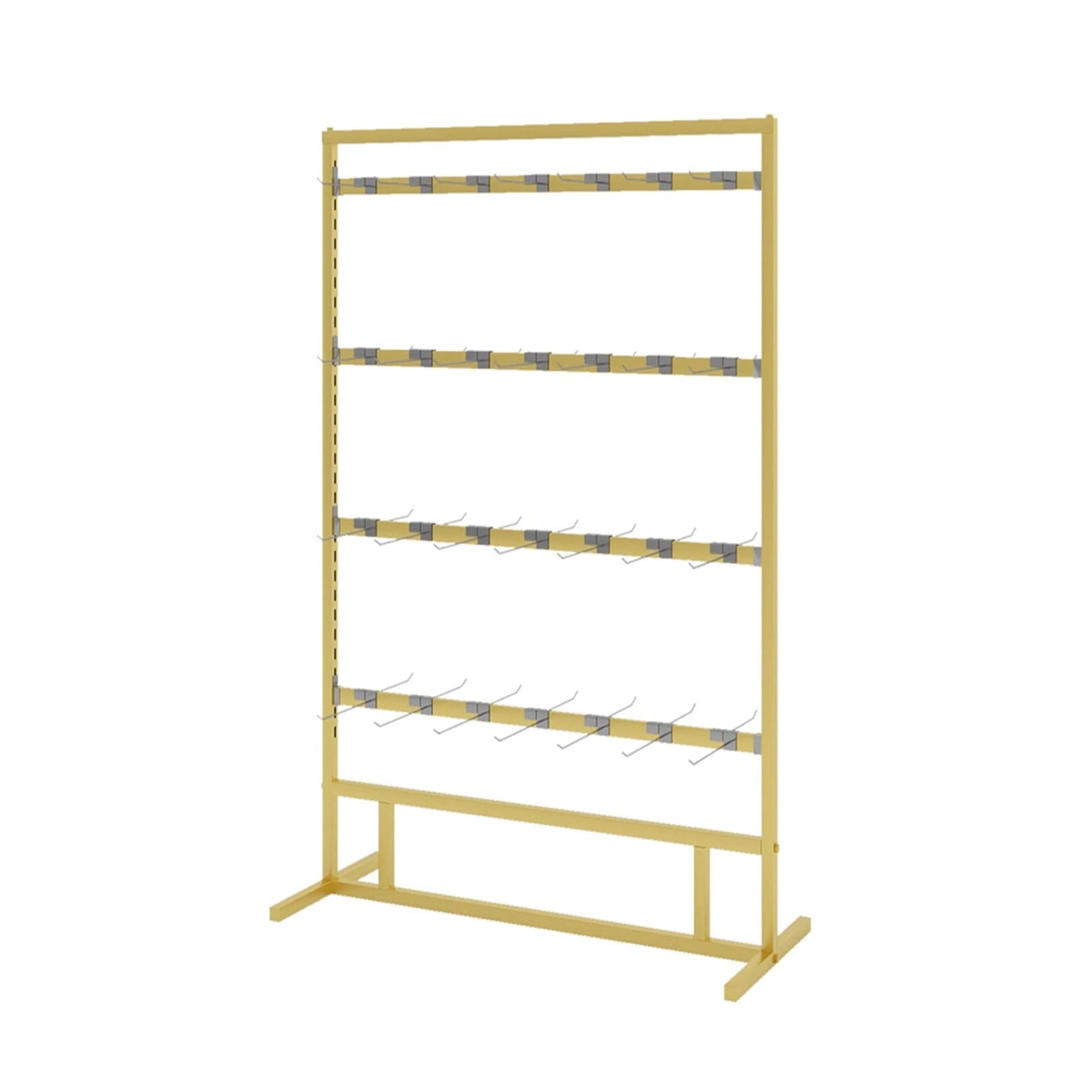 Espositore per negozio di abbigliamento, espositore per calze di grande capacità e organizer per pantofole, biancheria intima, custodie per telefoni - espositore multifunzionale per accessori