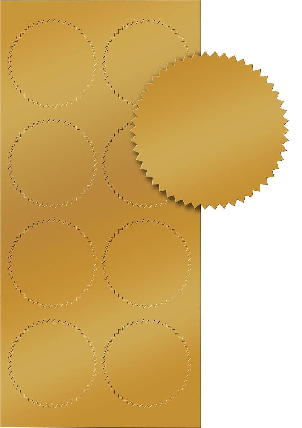 Great Papers! Starburst Gold Foil Certificate Seal 1.75 50 Count 901200 product thumbnail 2