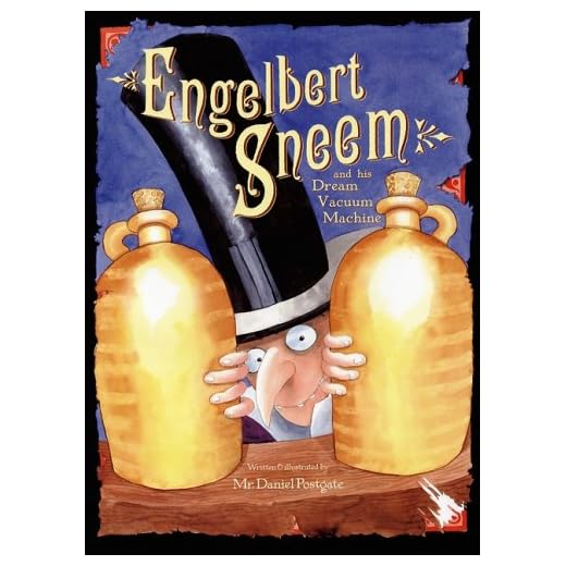 Máquina de aspirador de pó Engelbert Sneem and His Dream