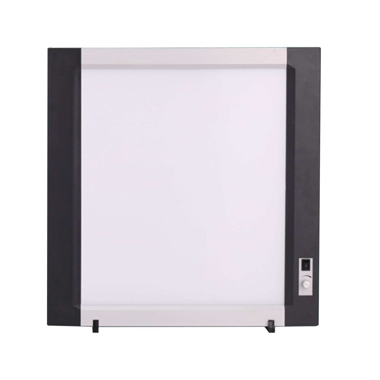 Pannello Luminoso per Pellicole Radiografiche 48.5x50.3x2.3cm Interruttore Dimmer Rotativo