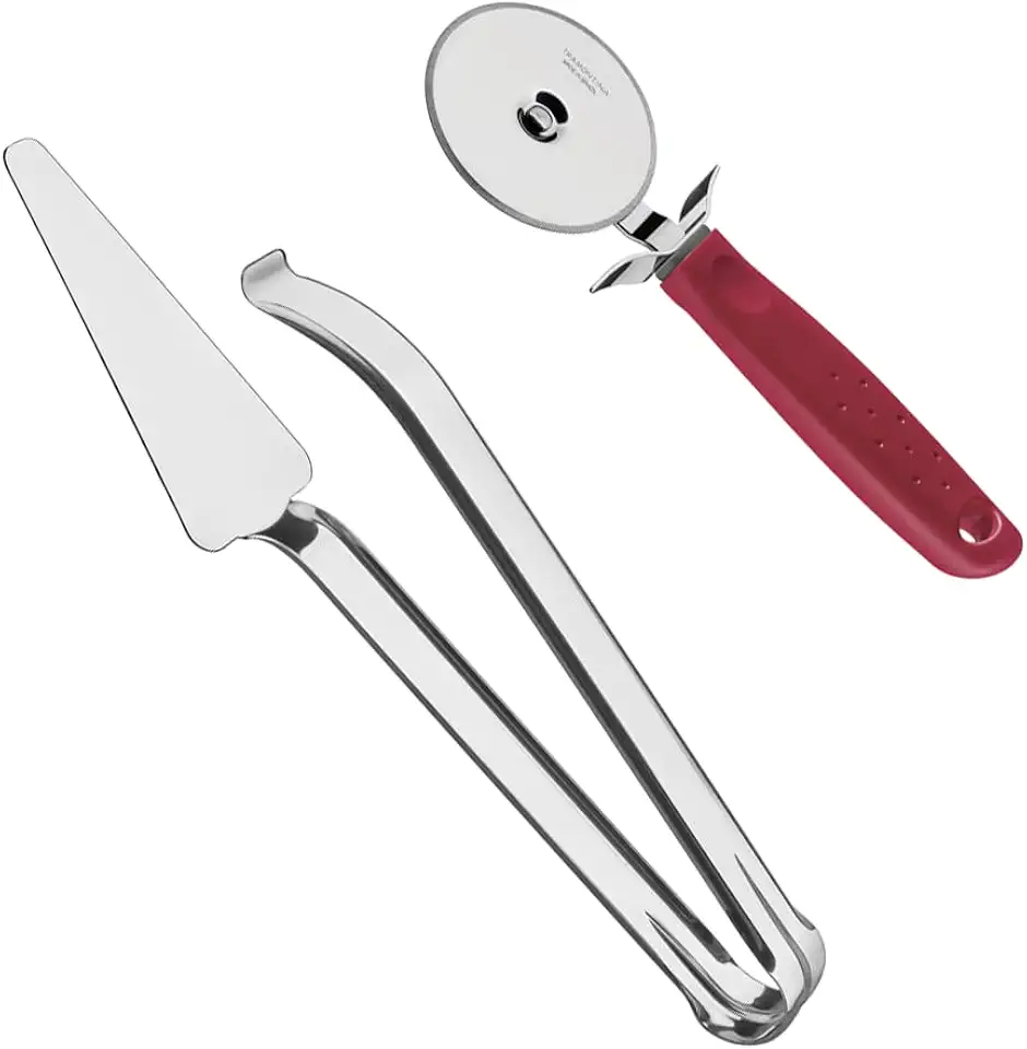 Cortador Para Pizza Profissional + Pegador De Pizza Tramontina