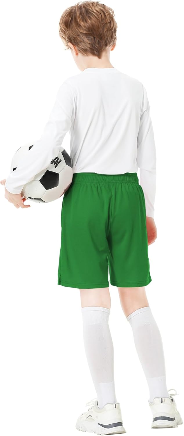 QBK Toddler to Youth Athletic Shorts for Boys and Girls Soccer Basketball Sports - Image 3