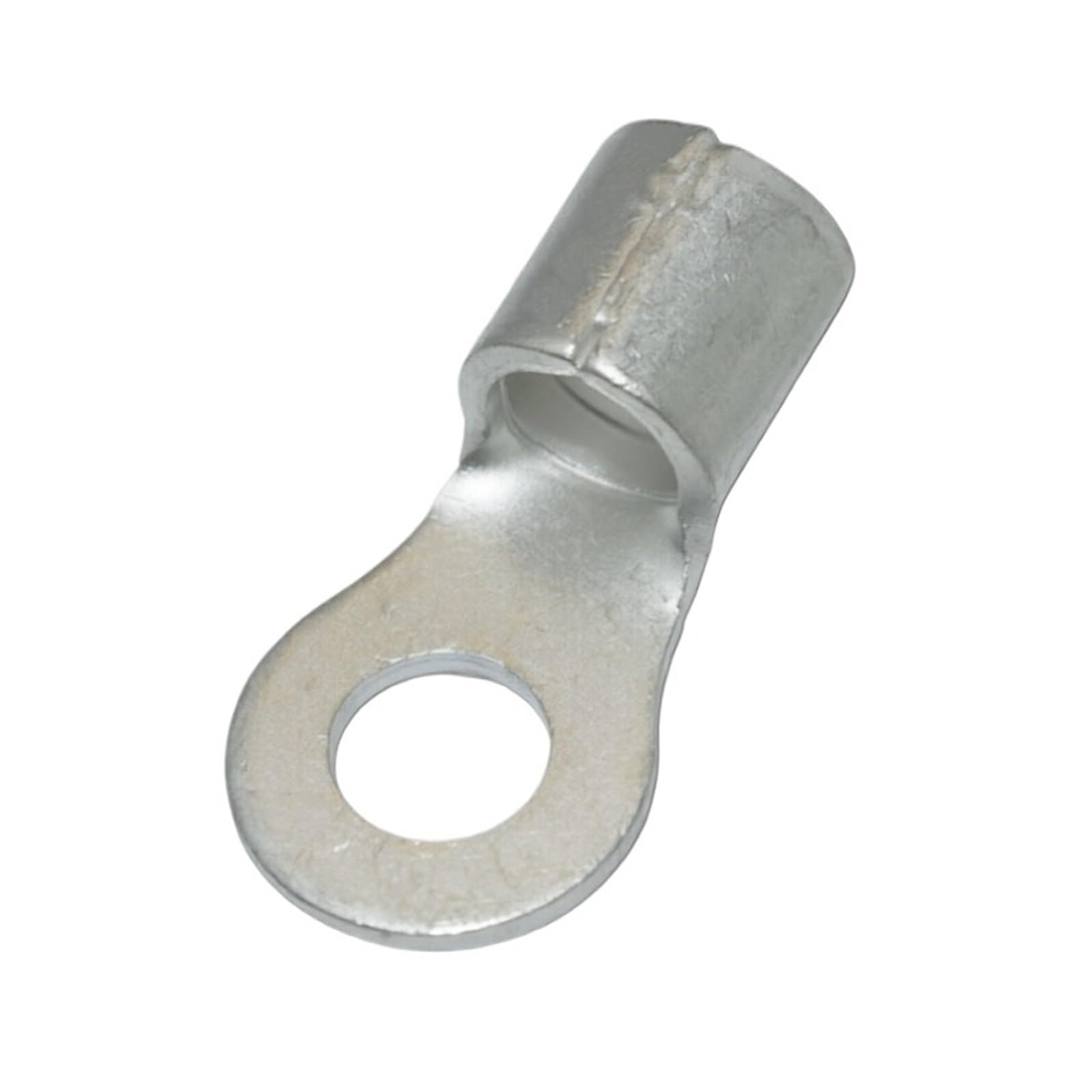 Terminal De Cable Conector De Terminal Cable Eléctrico Anillo Engarzado En Frío Sin Soldadura, Pala RNB No Aislada Cobre Estañado(RNB5.5-10 100pcs)