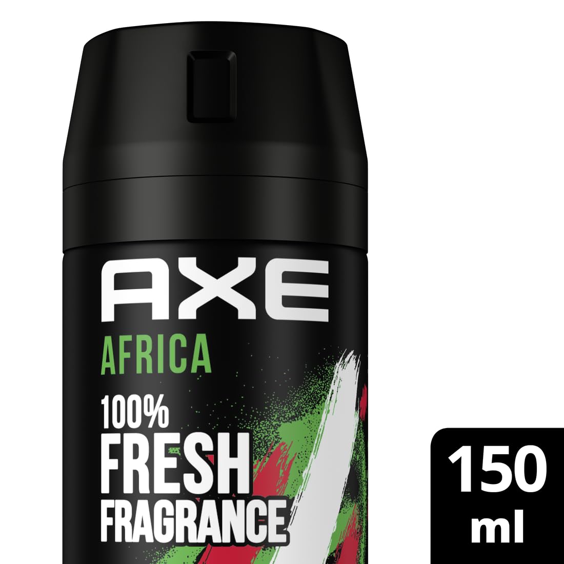 AXE Afryka dezodorant w sprayu do ciała z ochroną 48H przed zapachem ciała, bez soli aluminiowych, 12 sztuk