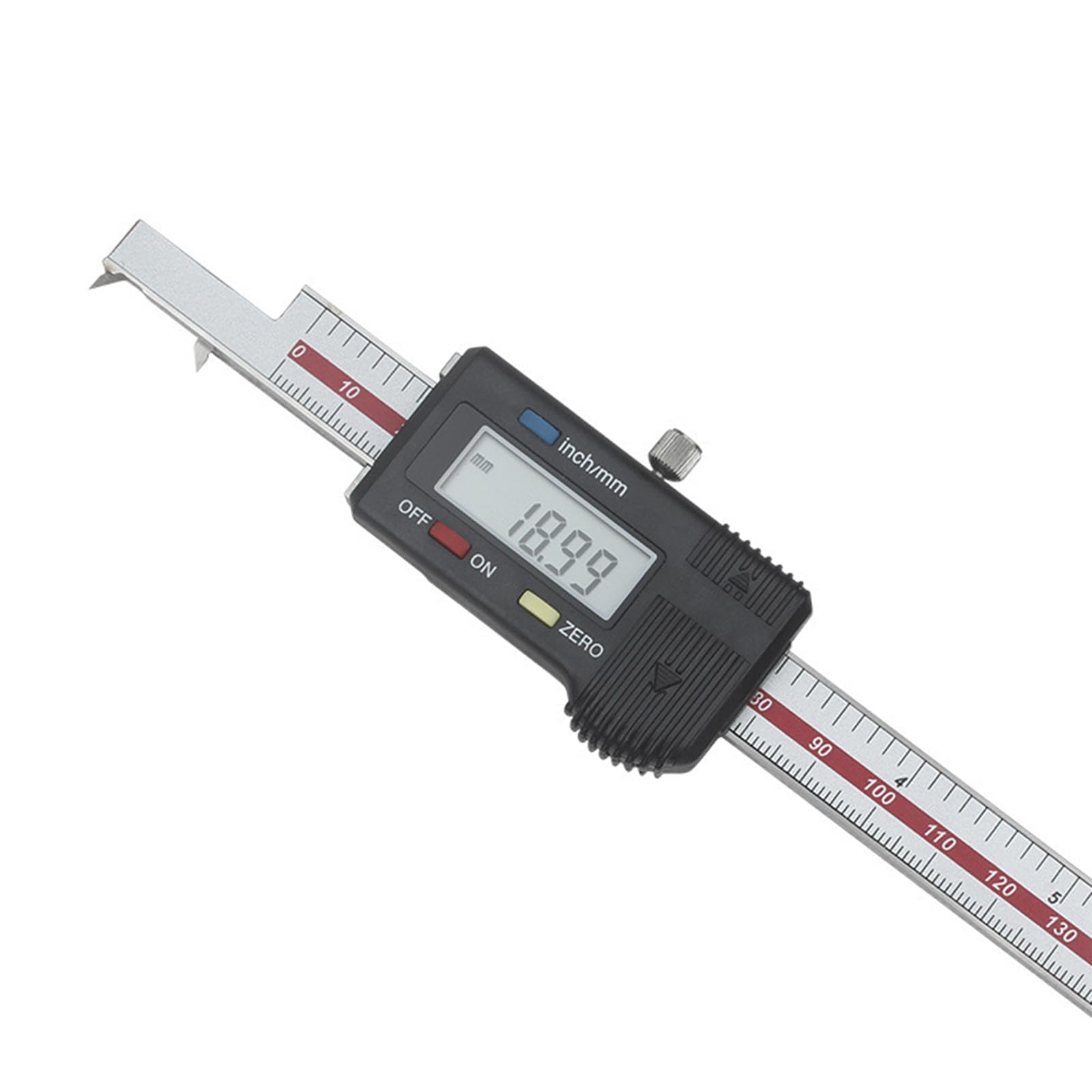 SWENEEN Inside Groove Width Digital Caliper 0-200Mm/8 With Lcd Display,Stainless Steel Electronic Vernier Caliper Measuring Tool For Measuring Grooves In Tight Spaces,Inch/Mm Co,