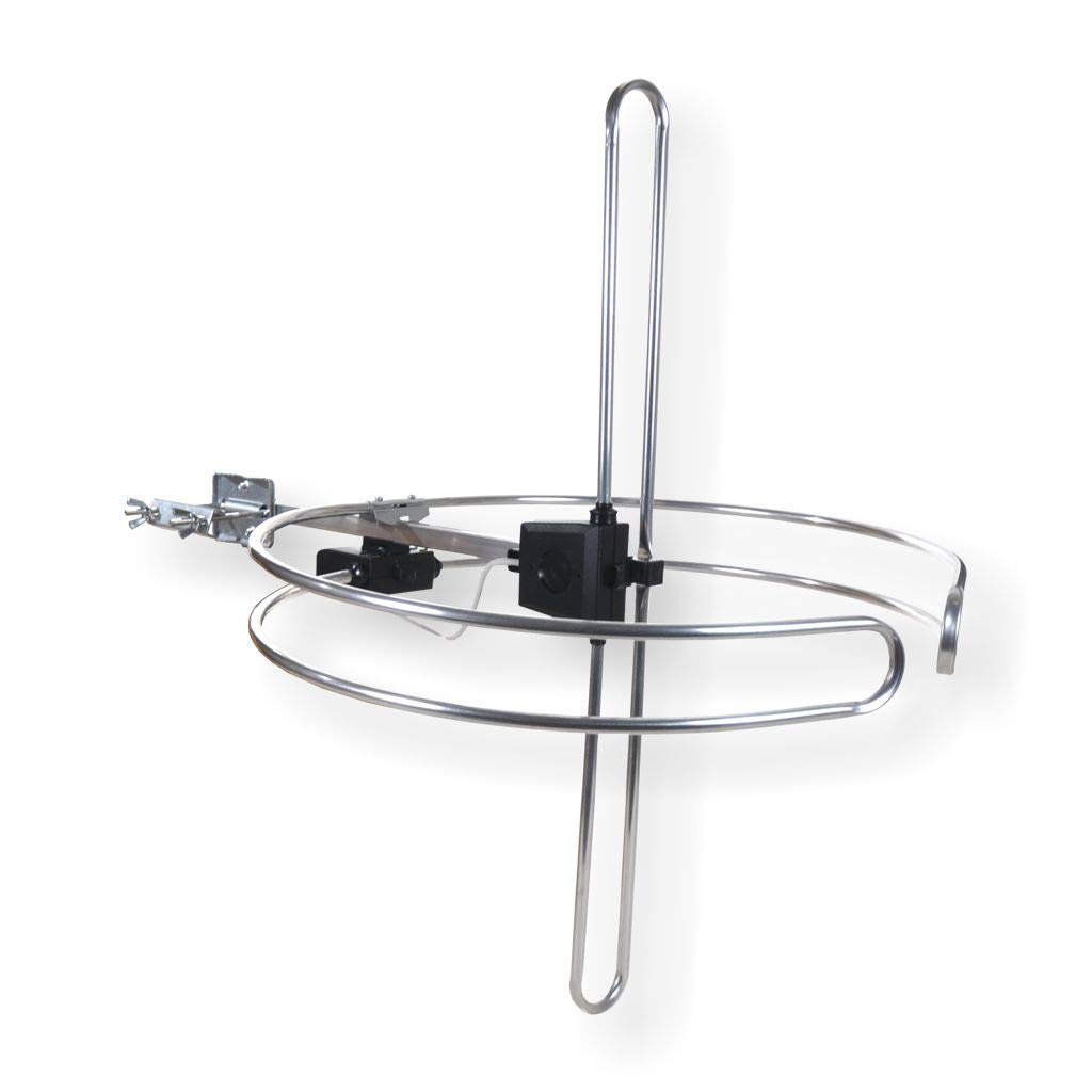 UKW Ringdipol mit integrierter DAB+ Antenne zum Empfang von FM (87,5-108 MHz) und DAB+ (170-240 MHz)