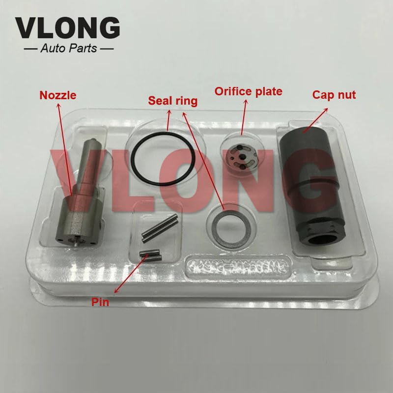 Diesel Injector Overhaul Kit for Toyota Hiace Fuel Injektor Repair Parts 095000-5880 5881 095000-5660 23670-30050 23670-39095 - (Style: A, Color: for 095000-6190)