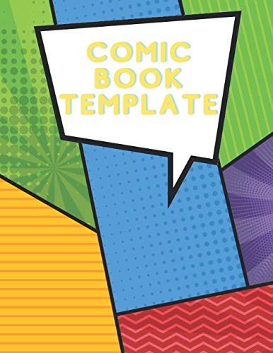 Comic Book Template: Blank Comic Books for Kids & Adults image 2