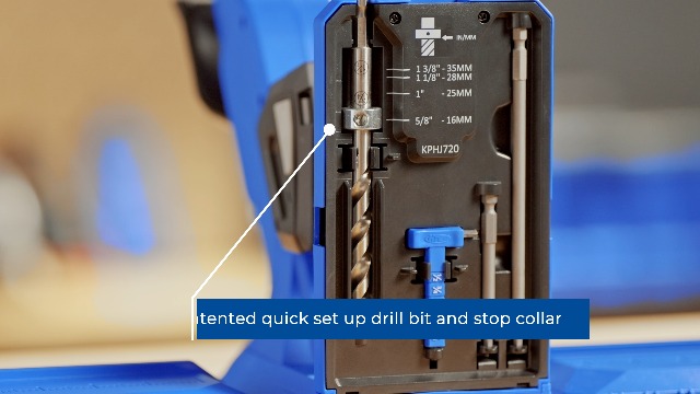 Kreg KPHJ520PRO Gabarit De Trou De Poche – Gabarit De Poche En Kreg Durable – Fixation Et Réglage