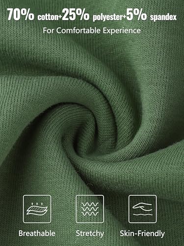 Resinta 5 Pack Toddler Boys Sweatpants Athletic Pull-On Pants with Drawstring and Pockets Boys Active Cotton Jogger Pants3