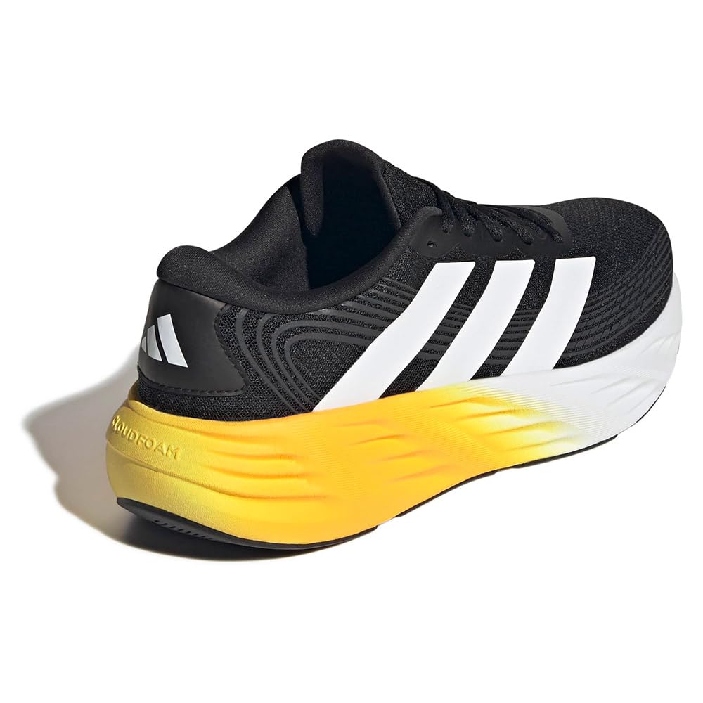 adidas Scarpe Sneakers Uomo Running Galaxy 8 M Jogging Running Nero Bianco Giallo
