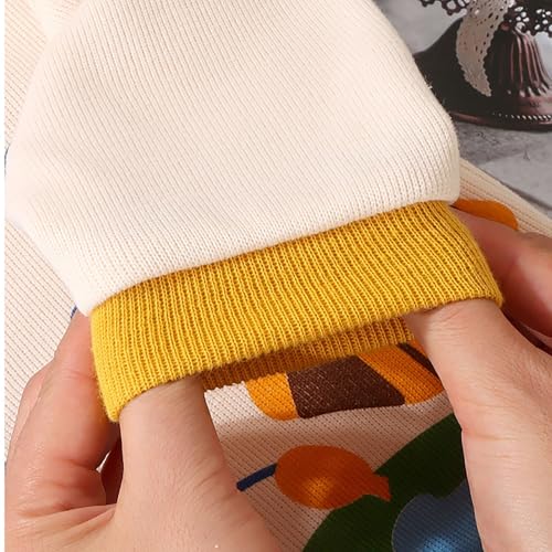 Baby Girls Boys Cute Knit Cardigan Sweater, Toddler V Neck Button Long Sleeve Shirts, Warm Outwear Tops for Fall3