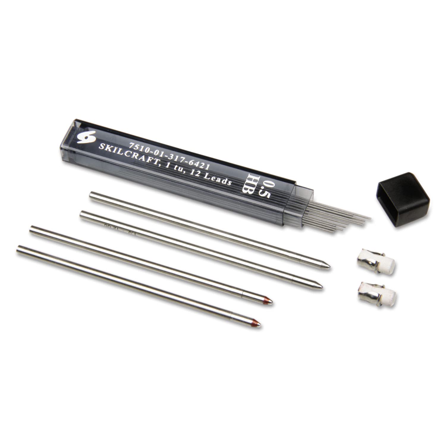 AbilityOne - Refill, Pen, B3 Aviator, Multifunction, Medium Point Black and Red Ink, 0.5mm Pencil 7510-01-565-0621