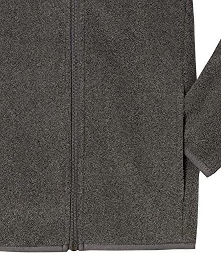 Image of Amazon Essentials Boys and Toddlers' Polar Fleece Full-Zip Mock Jacket, Insulated, Long Sleeve