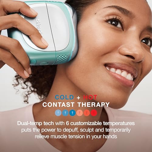 Image of Shark DePuffi Instant Contrast Therapy Tool, Pink, FH220PK | Instant Hot + Cold Contrast Therapy Tool, Developed with Dermatologists, Switches Temps in 30 Seconds Across 6 Levels