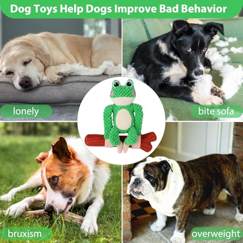 50% Off Squeaky Plush Dog Toy with Interactive Tug of War Design