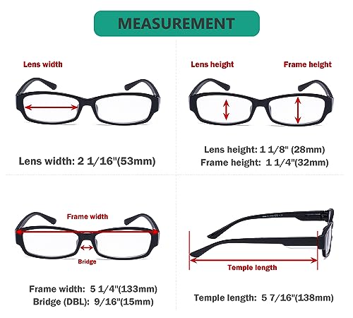 Image of Eyekepper Reading Glasses - Stylish Reader Eyeglasses for Women Reading +0.50