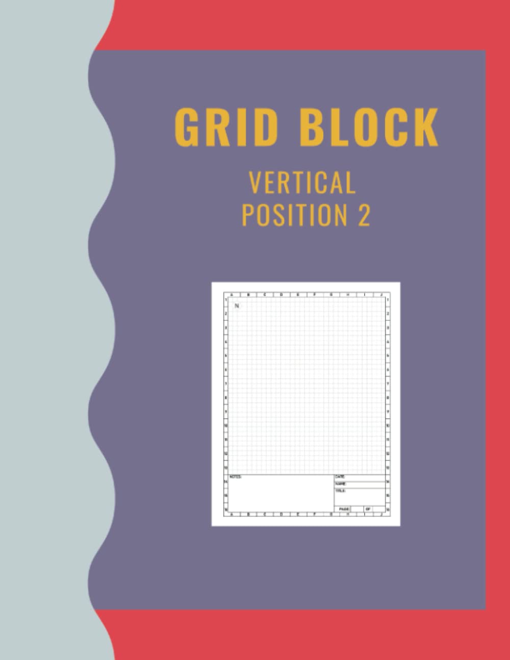 Grid Block Vertical Position 2 support de rangement modulaire mural