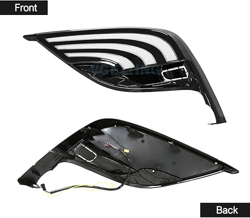 Miniatura 2 de VGETTING Luz de circulación diurna para Toyota Camry 2021 2022 de repuesto de luz antiniebla de tres colores DRL con lámpara LED Blub para Camry SE