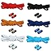 6 Paires Lacets Élastiques avec Fermoir en métal Lacets Élastiques Sans Cravate Lacets de Verrouillage Métal Lacets Bouton Métal Lacets de Chaussures de Remplacement pour Baskets (Style E)