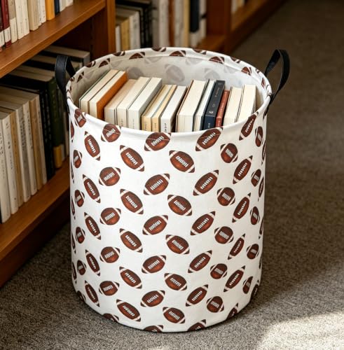 Image of 19.7 inch Laundry Basket,Dirty Clothes Laundry Hamper,Waterproof Storage Bin (Rugby)