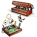 Lego Harry Potter Quidditch Trunk Playset for 1 or 2 Players with Customizable Minifigures of Draco Malfoy, Cedric Diggory, Cho Chang and Golden Snitch, Travel Toy for Boys and Girls 76416