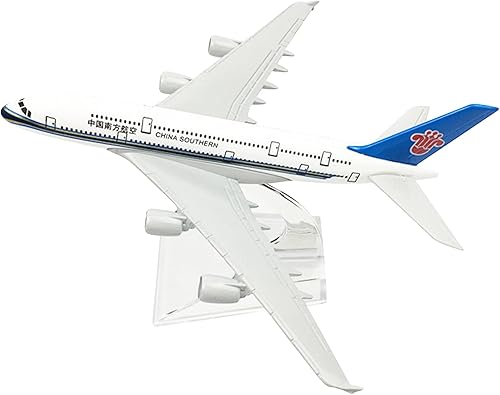 DAGIJIRD 1:400 Modelo de la exposición del caza de la simulación del modelo de avión de China Southern Airlines de la aleación A380 con el soporte