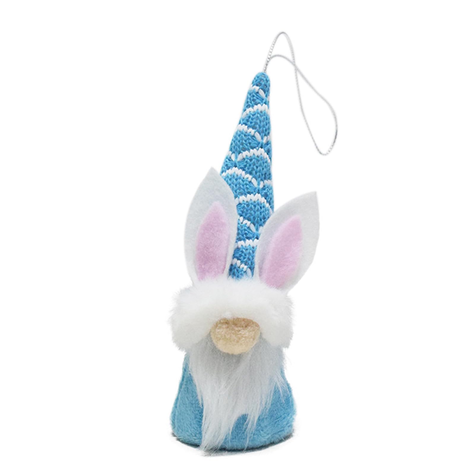 Tsophreniq Plush Scandinavian Tomtes Decorations LED Lighted Hanging Ornaments Swedish Dwarfs Figurines Spring Gnomes Decorations for Tiered Tray