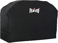 Vista 1 de Funda para parrilla de barbacoa, 55 pulgadas, resistente al agua, para parrilla de gas, anti-UV, resistente a la decoloración, cubierta de parrilla