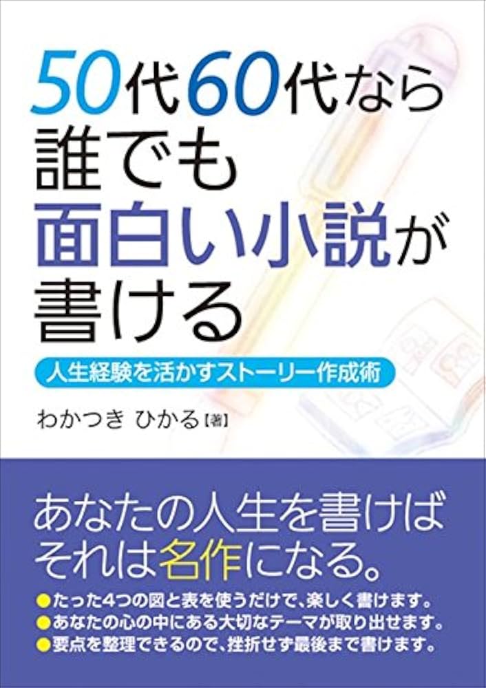 【中古】 ５０代６０代なら誰でも面白い小説が書ける 人生経験を活かすストーリー作成術/秀和システム/わかつきひかる Amazon.co.jp: 50代60代なら誰でも面白い小説が書ける : わか