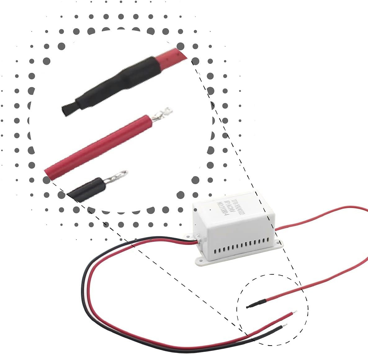 24VAC Negative Ion Generator Module – Plasma Ionizer for Air Purifiers, Static Grass Applicators, and HVAC Systems
