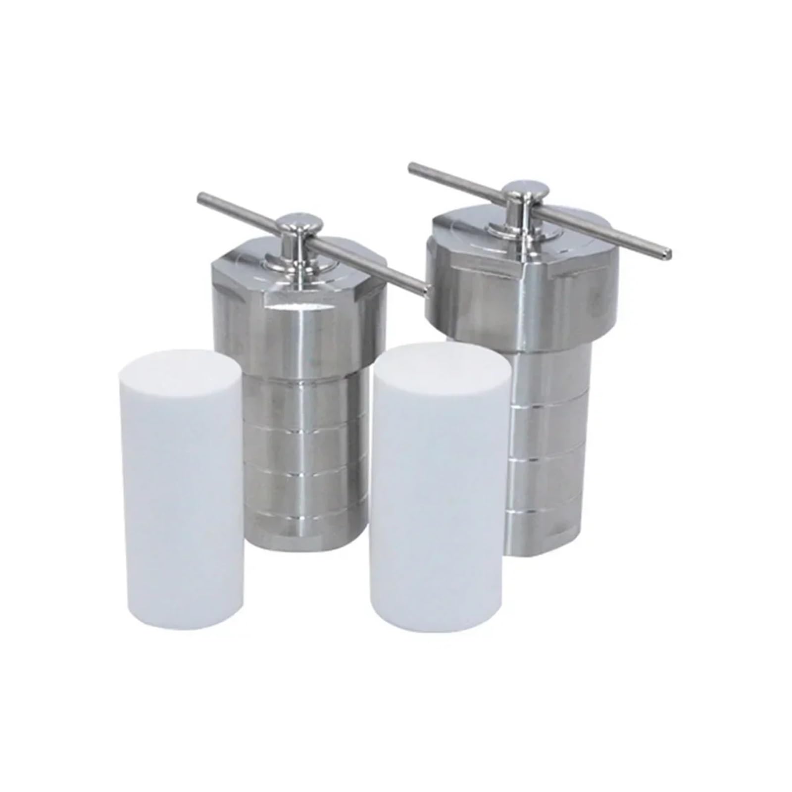 Reactor de autoclave, Reactor autoclave hidrotermal de 5-500 ml con síntesis cámara PTFE Para laboratorio(25ml)