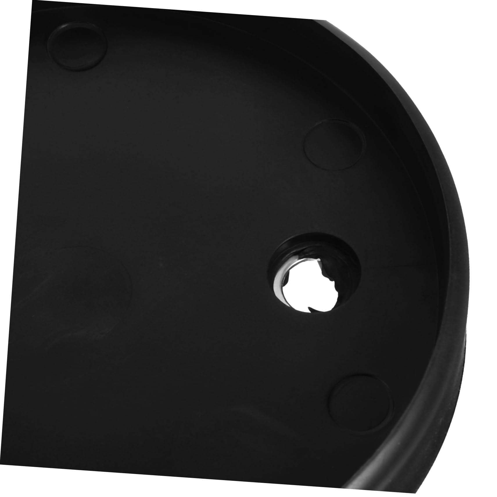 4 Stück Gummipuffer für Zwei Säulen Hebebühnen 10,8cm Schwarz