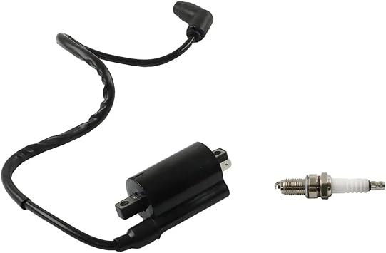 Motorcycle Spark Coil MOTO1988 Ignition Coil & Spark Plug For Raptor 700 For Raptor 700R For YFM 700 700R 2006-2018 4DN-82320-00-00 2UJ-82310-00-00 Motorcycle Ignition Coil