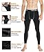 TELALEO 2 Set Mens Thermal Underwear Fleece Lined Long Johns 4 Pcs Base Layer Shirts Pant for Cold Winter Weather L