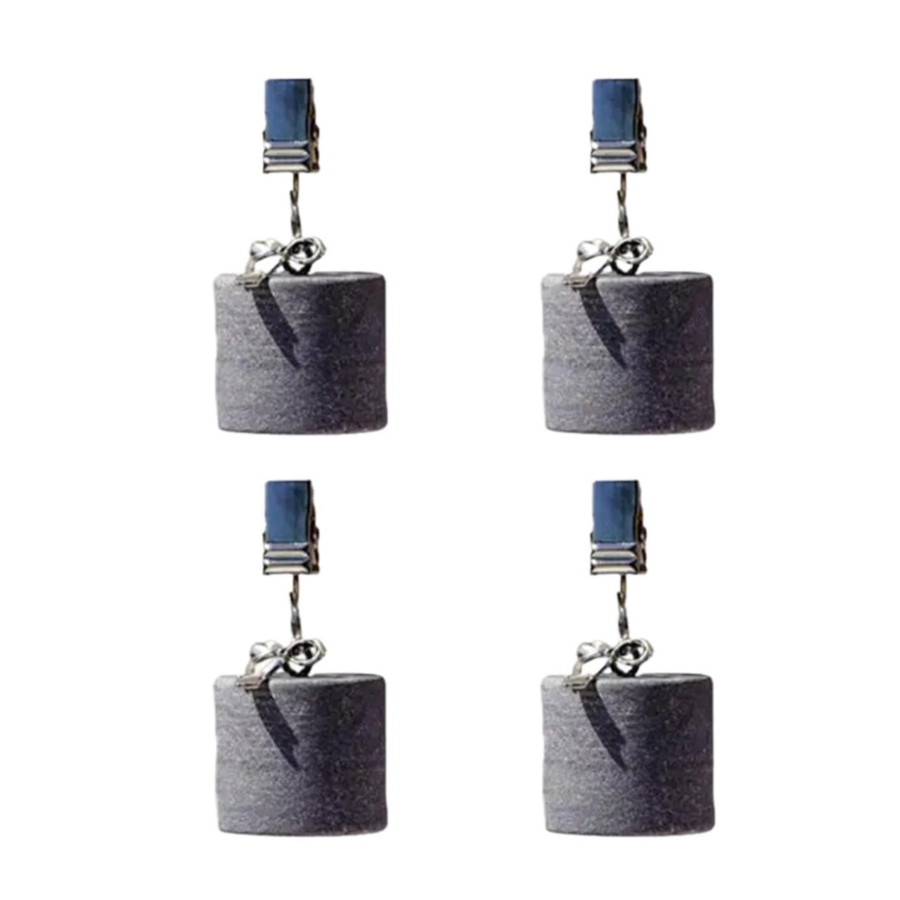 Vorhang Beschwerer 8 Stück Vorhang-Tischdeckenklammern, Gewichte