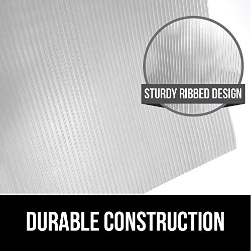 image for Gorilla Grip Ribbed Top Drawer and Shelf Liner, Non Adhesive Roll, 17.